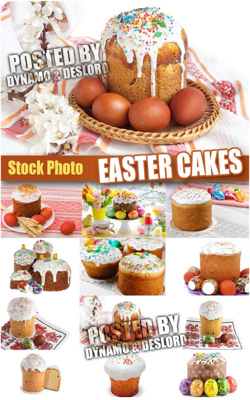 Easter cakes - UHQ Stock Photo
