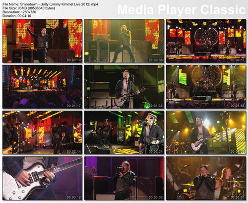 Shinedown - Jimmy Kimmel Live (2012)
