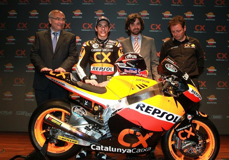 Презентация команды CatalunyaCaixa Repsol Moto2