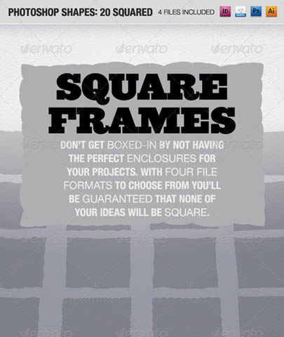 GraphicRiver 20 Squared Frames