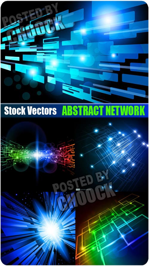 Abstract network - Stock Vector