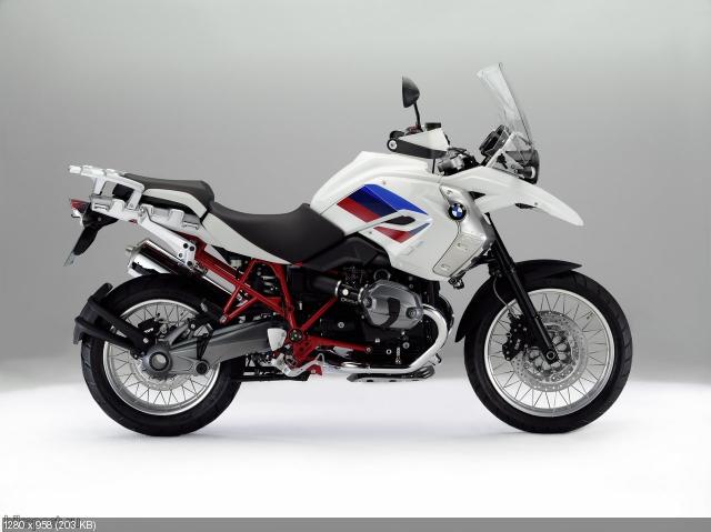 Новый мотоцикл BMW  R1200GS Rallye 2012