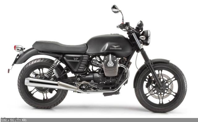 Мотоциклы Moto Guzzi V7, V7 Special и V7 Racer 2012 (характеристики, видео и фото)