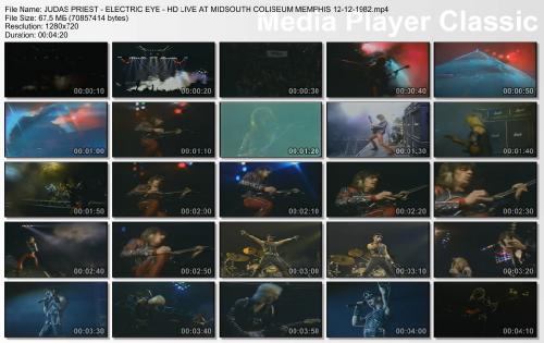 JUDAS PRIEST - ELECTRIC EYE - HD LIVE AT MIDSOUTH COLISEUM MEMPHIS 12/12/1982