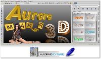 Aurora 3D Text Logo Maker 11.12